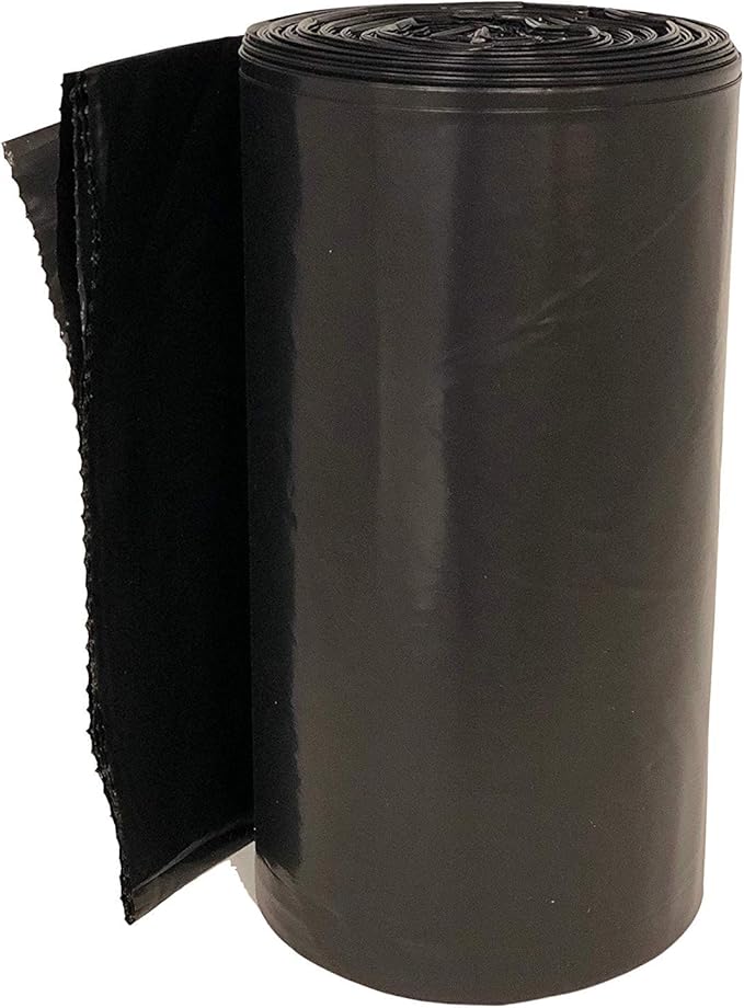 Reli. Contractor Garbage Bags 55 Gallon | 20 Trash Bags | Heavy Duty | Black