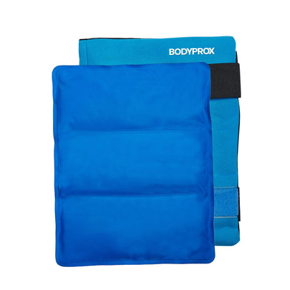 BODYPROX Flexible Large Gel Ice Pack for Shoulders, Arms, Back and Thighs. Hot & Cold Therapy Wrap