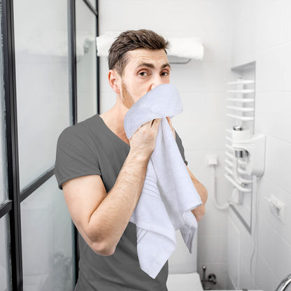 Utopia Towels - Premium Hand Towels - 100% Combed Ring Spun Cotton, Ultra Soft and Highly Absorbent, Exrta Large Thick Hand towels 41 x 71 cm, Hotel & Spa Quality Hand Towels (6-Pack) (White)