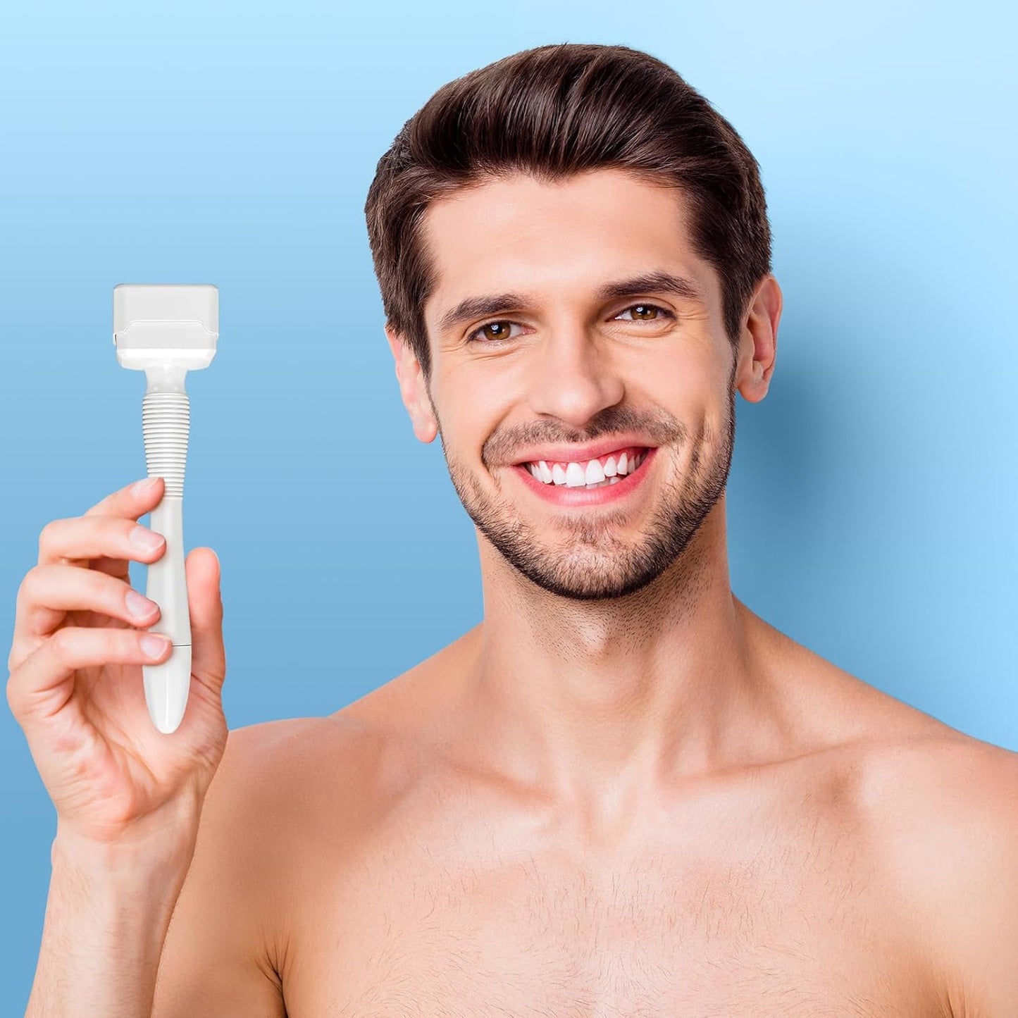 Beauty Derma Stamp, Professional Microneedling Stamp 0.25 mm, DermaStamp for Men Women Home Use
