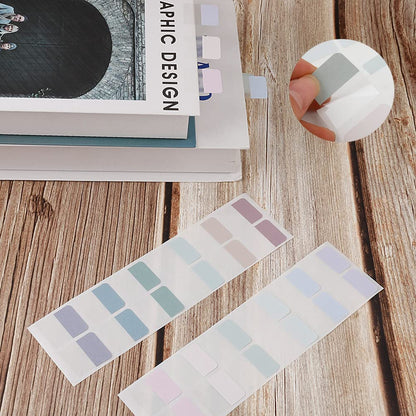240 Pcs Sticky Index Tabs, Colored Book Sticky Tabs for Notebooks, Repositionable Page Tabs for Notebooks File Classification,12 Colors (1 Inch)
