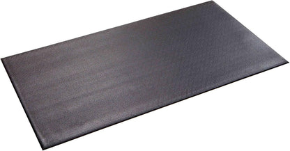 Supermats Heavy Duty Equipment Mat 20GS Made in U.S.A. for Indoor Cycles Exercise Upright Bikes and Steppers (2 Feet x 3 Feet 10 In) (24-Inch x 46-Inch) (60.96 cm x 116.84 cm) , Black