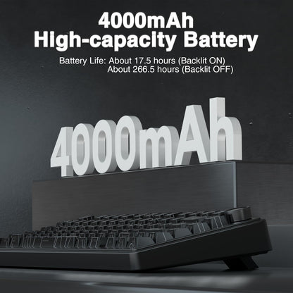 AULA F75 Pro Wireless Mechanical Keyboard,75% Hot Swappable Custom Keyboard with Knob,RGB Backlit,Pre-lubed Reaper Switches,Side Printed PBT Keycaps,2.4GHz/USB-C/BT5.0 Mechanical Gaming Keyboards