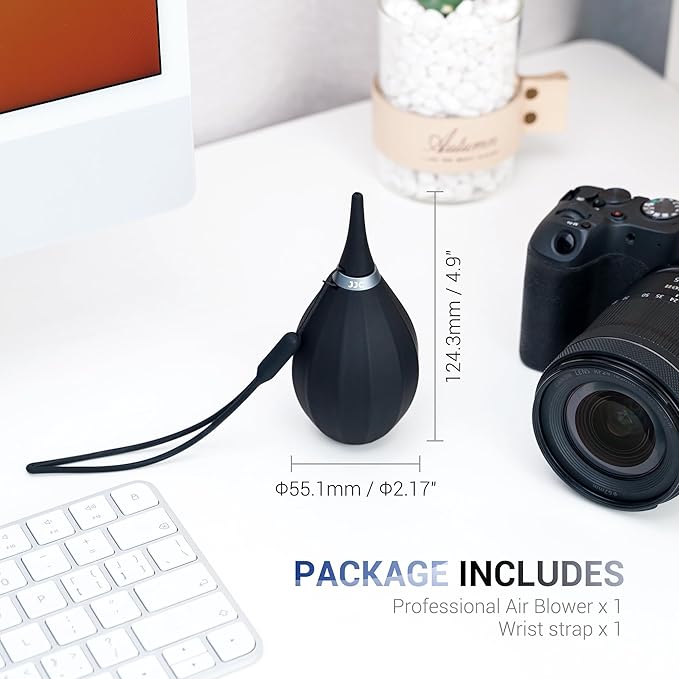 Soft Tip Silicone Camera Dust Blower Lens Air Blower, Camera Lens Cleaner Air
