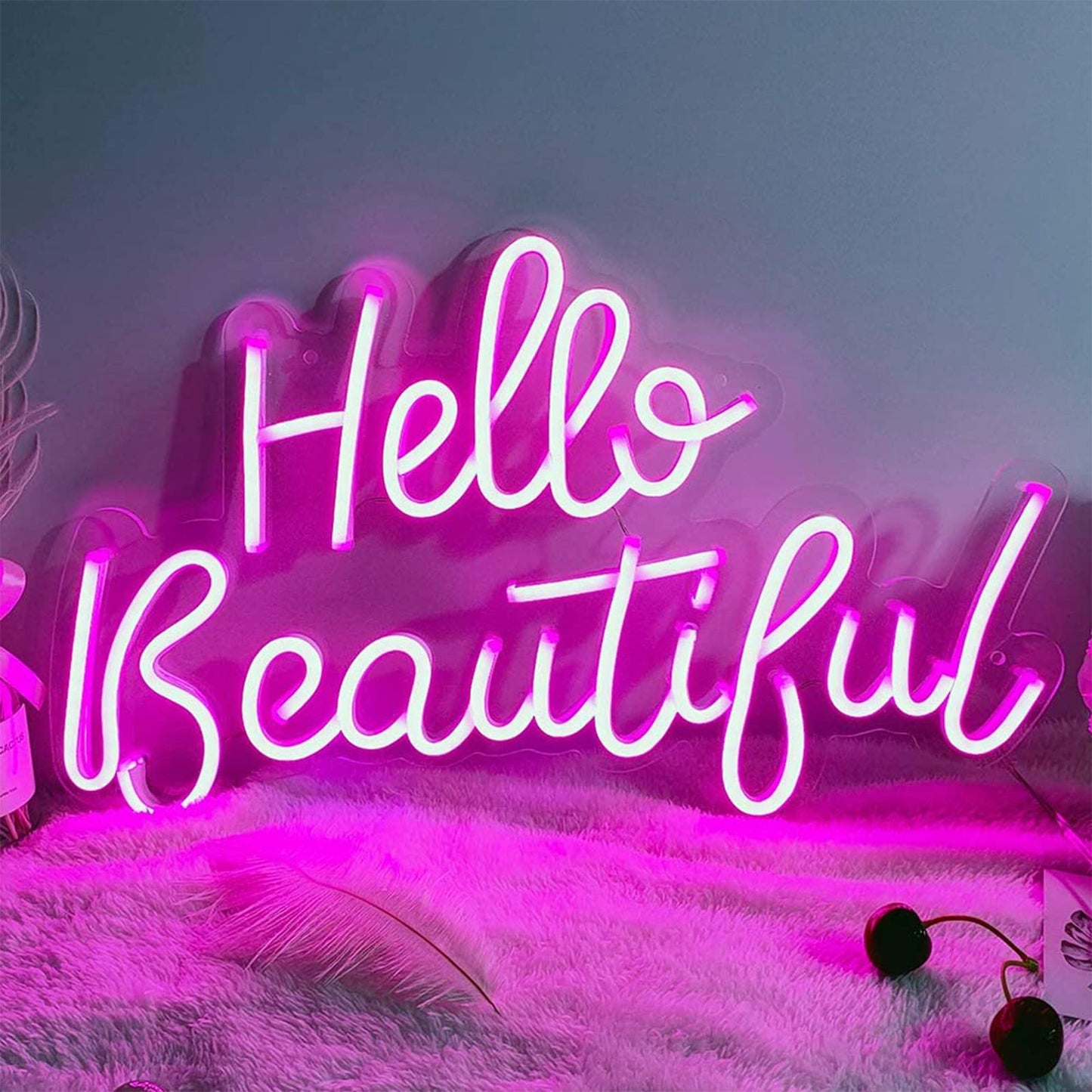 Custom Neon Signs for Wall Decor, Personalized Neon Light Sign Customizable for Wedding Party, Custom LED Neon Sign for Birthday Gift Bedroom Bar Logo Neon Name Sign (Optional 14" to 55")