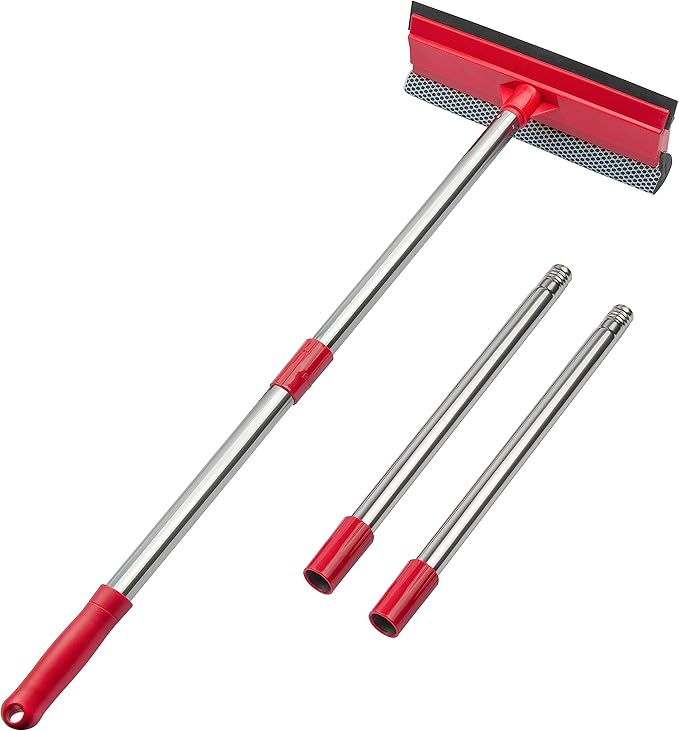 DSV Standard Window Squeegee, 2-in-1 Window Cleaner
