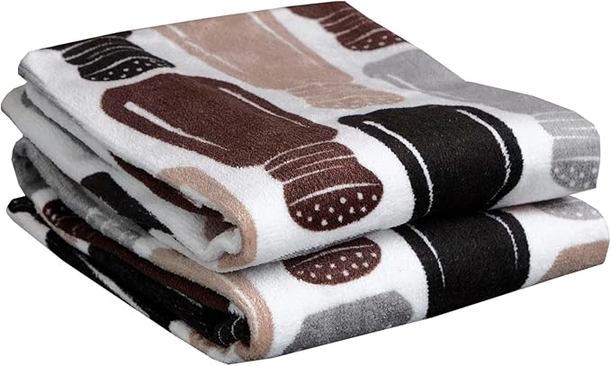 T-Fal Fiber Reactive Print Kitchen Towels: Highly Absorbent, Super Soft