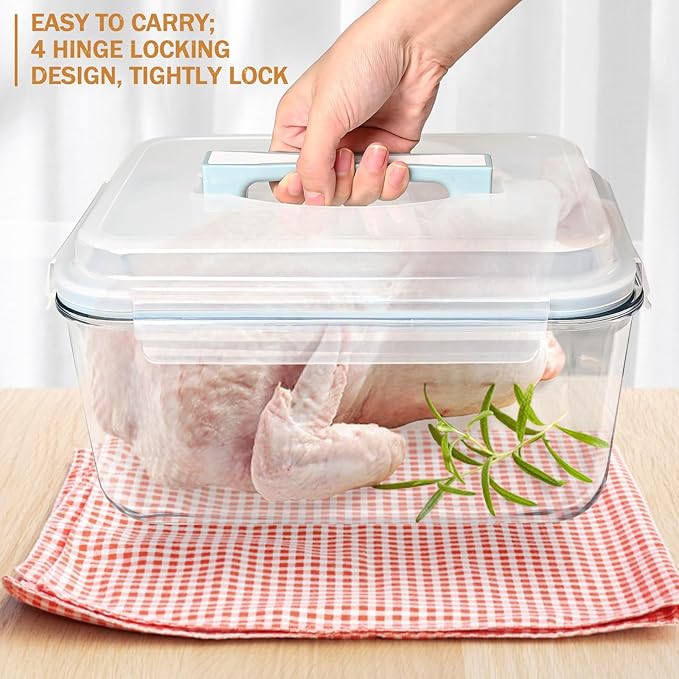 200oz Large Glass Storage Containers
