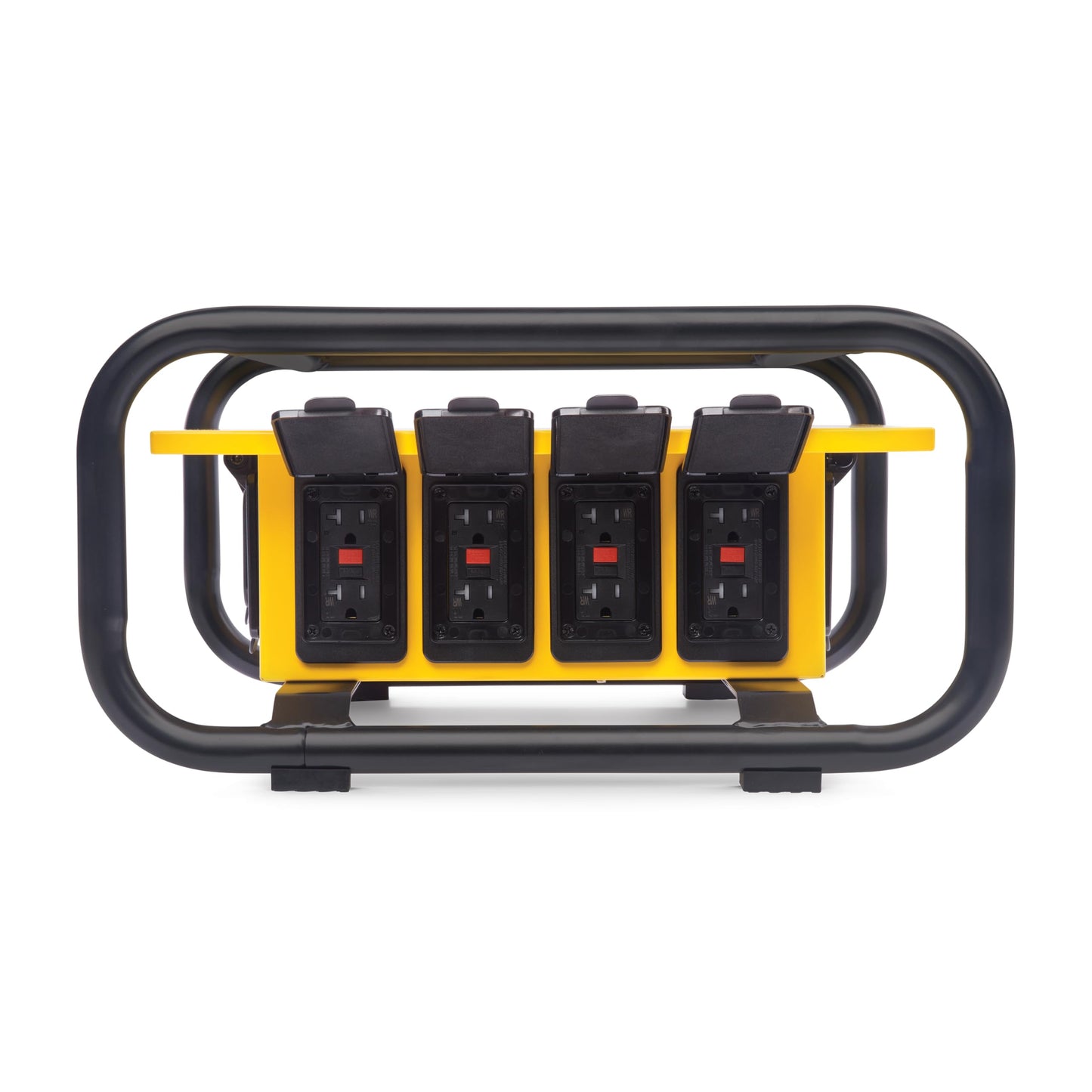 Champion Power Equipment Pro Grade OSHA Compliant Power Distribution Box, 50-Amp Twist Lock Inlet, Six 120V GFCI Duplexes, One 120/240V 30A Locking Outlet, 30A and 50A RV Adapters