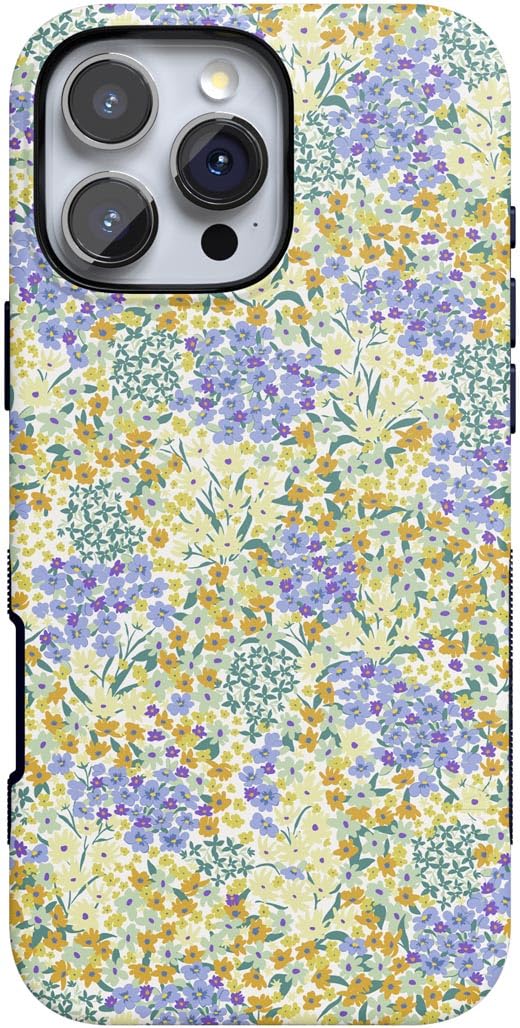 Casely iPhone 16 Pro Max Case | Blue Stripes | Sunday Best | Compatible with MagSafe | Bold Protective Design