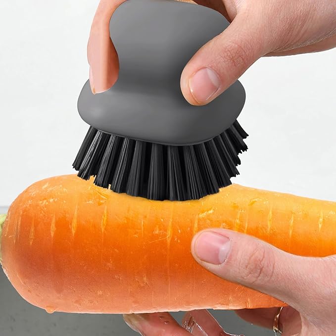 Dish Brush with Handle, Kitchen Scrub Brushes