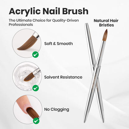 Beetles Nail Art Brushes 8pcs – Crystal Nail Art Tools 5pcs Double-headed Nails Dotting Tool, 3pcs Striping Liner Brushes for Nails with Pearls Bowknot Stickers, DIY Home Salon Manicure Design Tools