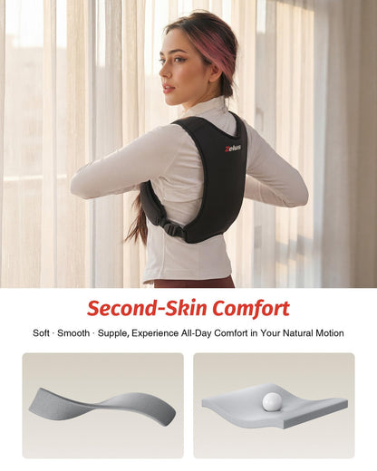 ZELUS Weighted Vest, Washable Z-Fit Soft Iron Weighted Vest for Women and Men, 5/10/15 lb Weight Vest with Reflective Strips & Adjustable Straps, Ultra Thin Weight Vest for Gym Strength Training (15lb) Black