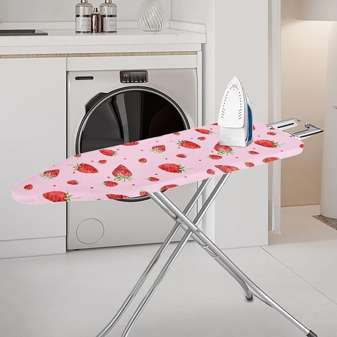 Pink Strawberry Ironing Board Cover and Pad