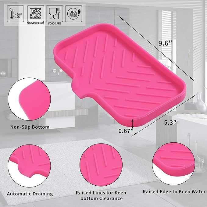 Silicone Bathroom Soap Dishes