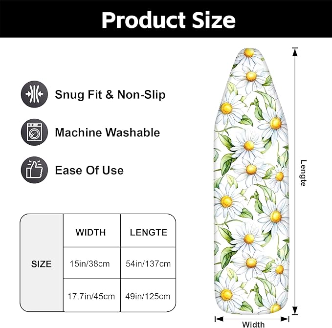 Ironing Board Cover, Standard Size Iron Board Covers