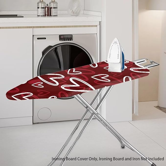 Love Heart Ironing Board Cover Comfortable Lines Ironing Board Covers