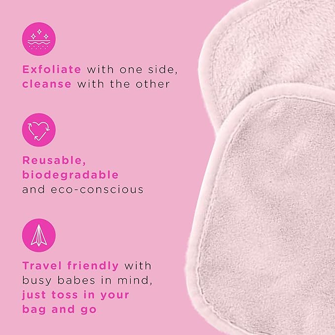 ERASE YOUR FACE Reusable Makeup Remover Cloths