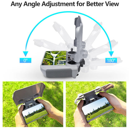 FPVtosky Mini 5/4 Pro RC 2 Sun Hood | Joystick Guard | Screen Protector - 3-in-1 RC-2 Remote Control Mount for DJI Mini5 / 4 Pro/Air 3, DJI Mini 5 Accessories, Drone Accessories