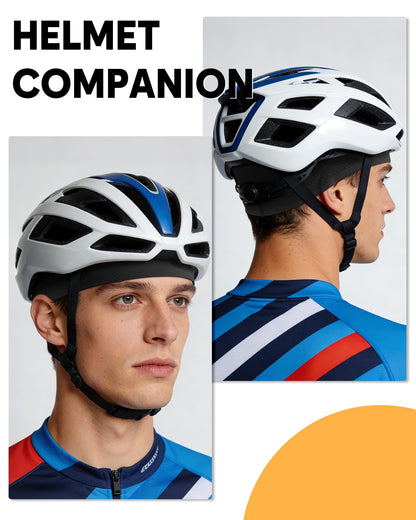 OCQOCQ 3Pcs Cooling Skull Cap Helmet Liner Breathable Mesh Cycling Running Hat, Lightweight Quick Dry Sports Beanie for Men Women