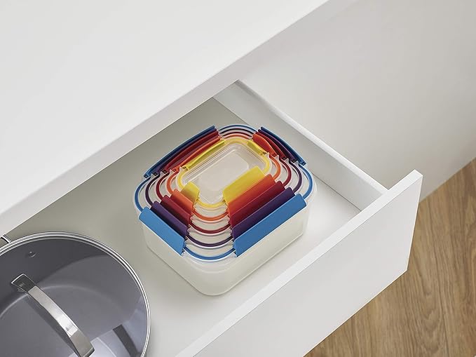 Joseph Joseph Nest Lock Plastic BPA Free Food Storage Container Set