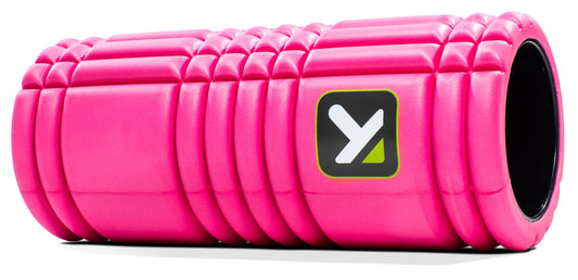 TRIGGERPOINT Performance Therapy Grid Foam Roller for Exercise, Deep Tissue Massage and Muscle Recovery, Original (13-Inch), Pink