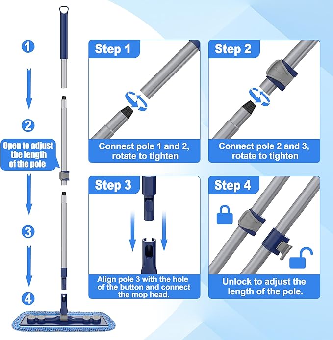 Microfiber Mops for Floor Cleaning