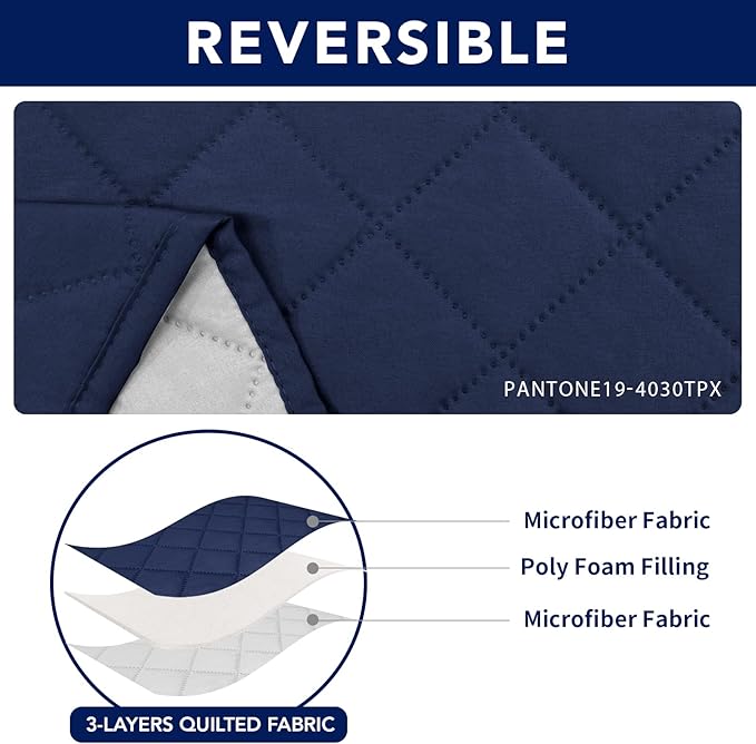 PureFit Water Resistant Reversible Sofa Covers