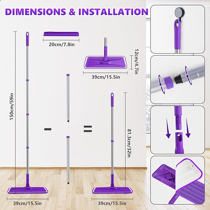 Microfiber Mops for Floor Cleaning