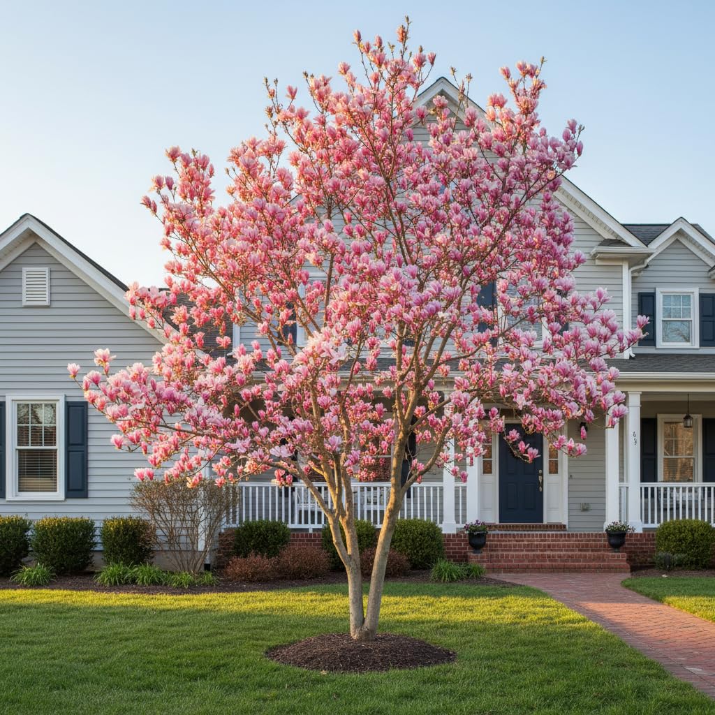 Jane Magnolia Live Tree Plant 2 to 3 Feet Tall, Fragrant Magnolia Flower Tree Live Plant in 3 Gallon Pot for Planting Outdoor, No Ship to CA