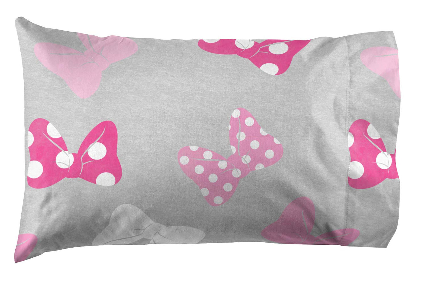 Jay Franco Disney Minnie Mouse Faces 7 Piece Full Bed Set - Includes Comforter & Sheet Set Bedding - Super Soft Fade Resistant Microfiber - (Official Disney Product)