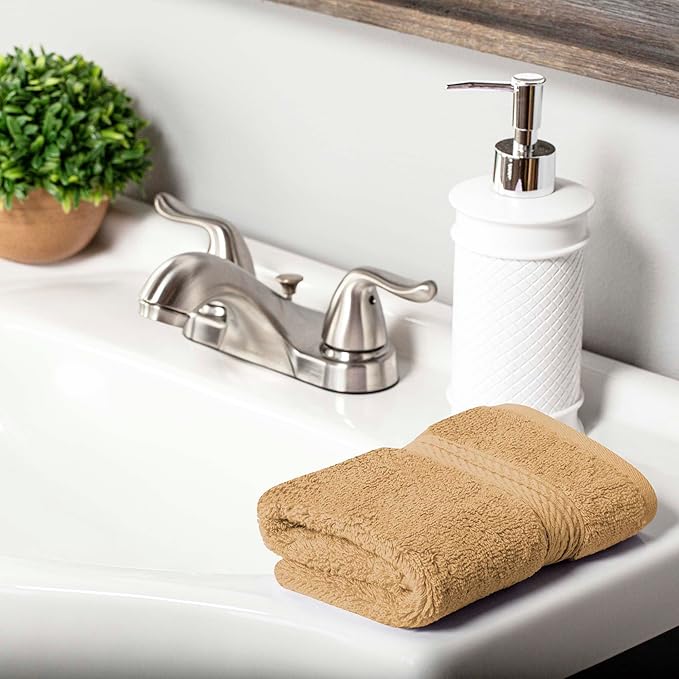 Superior Solid Egyptian Cotton Face Towel Set