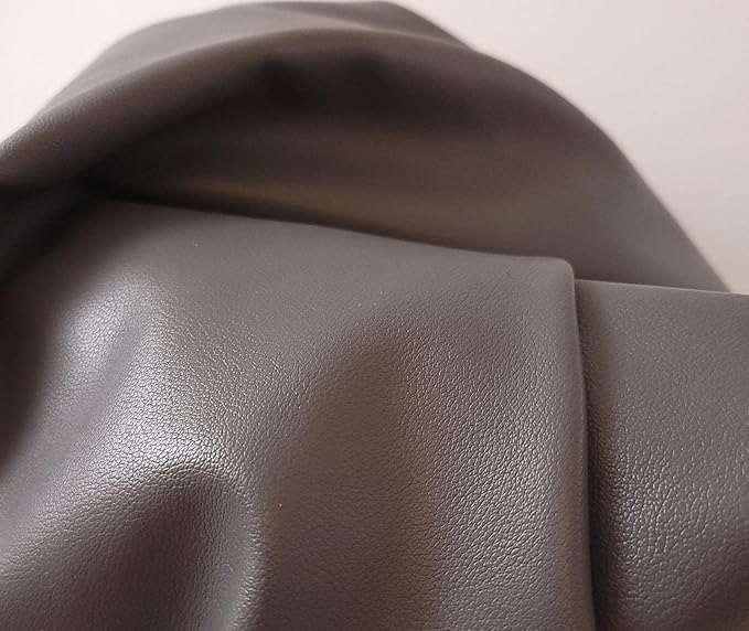 NAT Leathers | Gray Soft Faux Vegan Leather PU {Peta Approved Vegan} | 5 Yards
