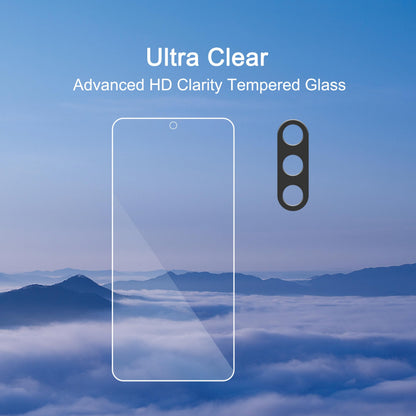 Ailun Screen Protector for Galaxy S22+/S22 Plus 5G 6.6 Inch Display 3Pack + 3Pack Camera Lens Tempered Glass Fingerprint Unlock 0.25mm Clear Anti-Scratch Case Friendly [Not For S22 Ultra]