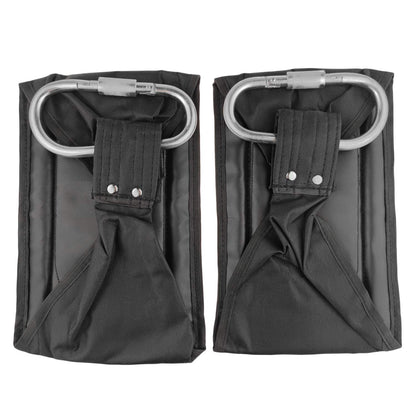 YCYU AB Straps for Pullup Bar Padded Abdominal Pull Up Belt Pull-up Core Muscle Carver Hanging Knee Raise Straps Home Gym Workout Training Equipment