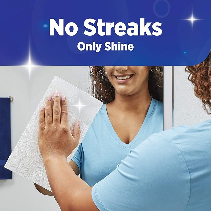 Sparkle Tear-A-Square Paper Towels, 2 Double Rolls