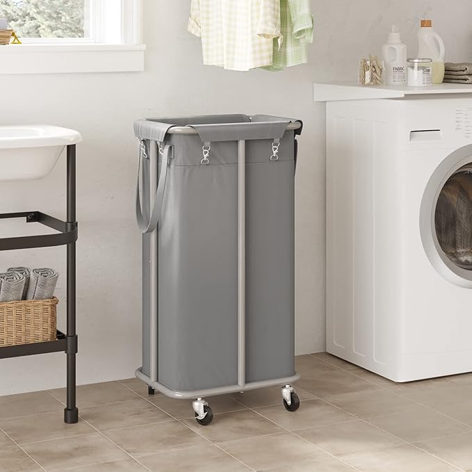 WOWLIVE 100L Rolling Laundry Hamper