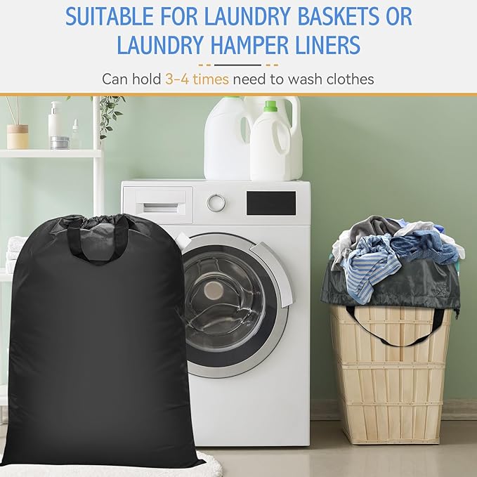 Extra Large Laundry Bag With Handles, Heavy Duty, Travel Laundry Bag