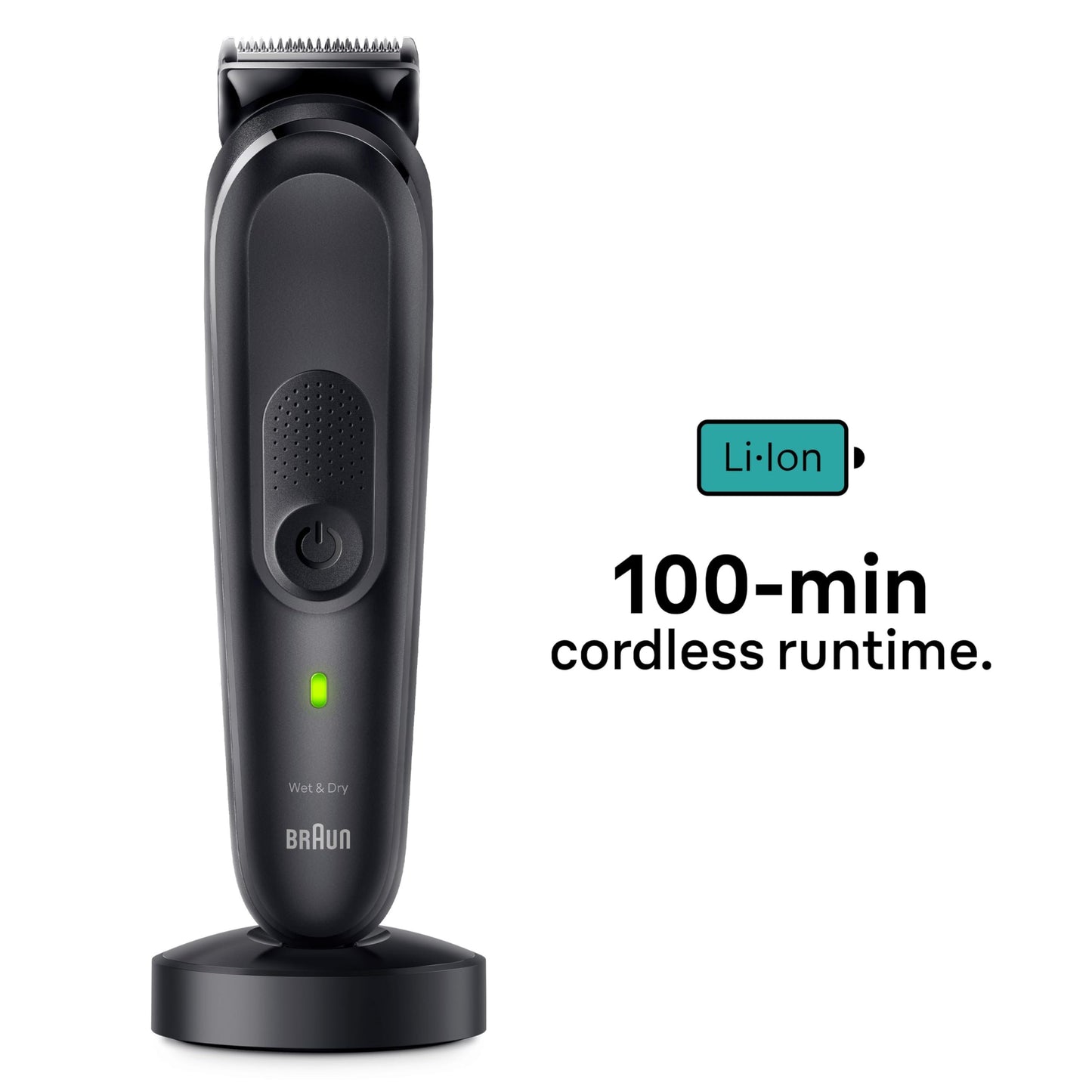 Braun All-in-One Style Kit Series 7 MGK7470, Beard Trimmer Men Rechargeable, 16-in-1 Kit for Beard, Hair, Manscaping & More, Hair Clippers Men Cordless, Mens Shaver and Beard Trimmer, Black