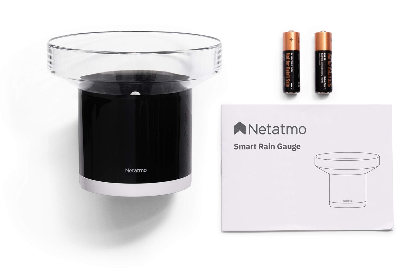 Netatmo Rain Gauge for Weather Station, NRG01-WW, Accessory