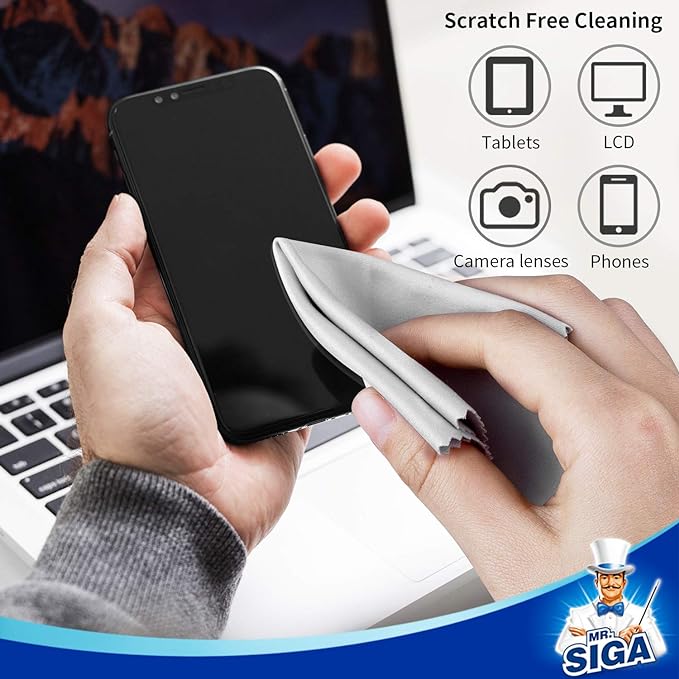 MR.SIGA Premium Microfiber Cleaning Cloths