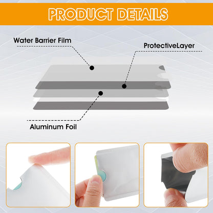 Ouligay 10PCS RFID Blocking Sleeves - Credit Card Holder & Identity Card Protector Set