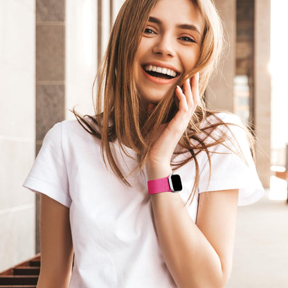 10 Pack Stretchy Bands Compatible with Apple Watch Band 40mm 38mm 41mm 42mm 44mm 45mm 46mm 49mm Women Men, Water-Resistant Solo Loop Elastic Sport Straps for iWatch Series 11 10 9 8 7 6 5 4 3 SE Ultra