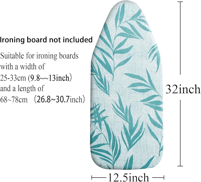 Small Ironing Board Cover Scorch Resistant, Cotton Iron Cover