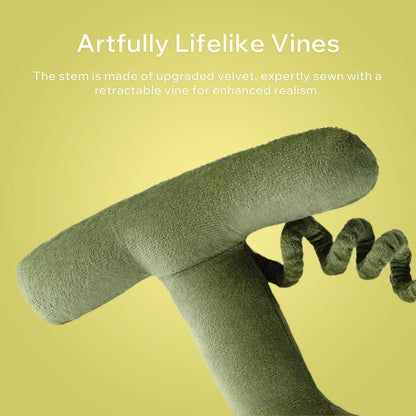 Phantoscope Papaya Shaped Throw Pillow, Fruit Themed Cushion for Couch, Bed and Chair, Pink, 10 x 15 inches