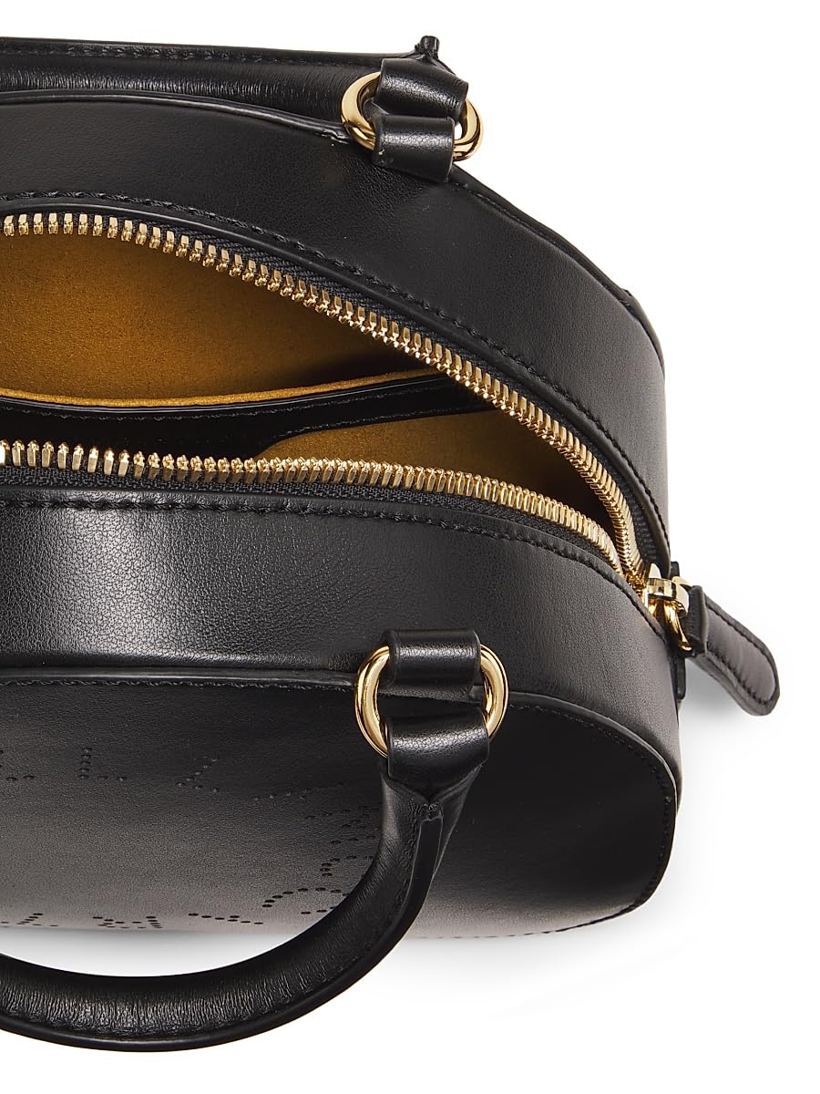 Stella McCartney, Alter Mat Faux-Leather Top-Handle Bag, Black