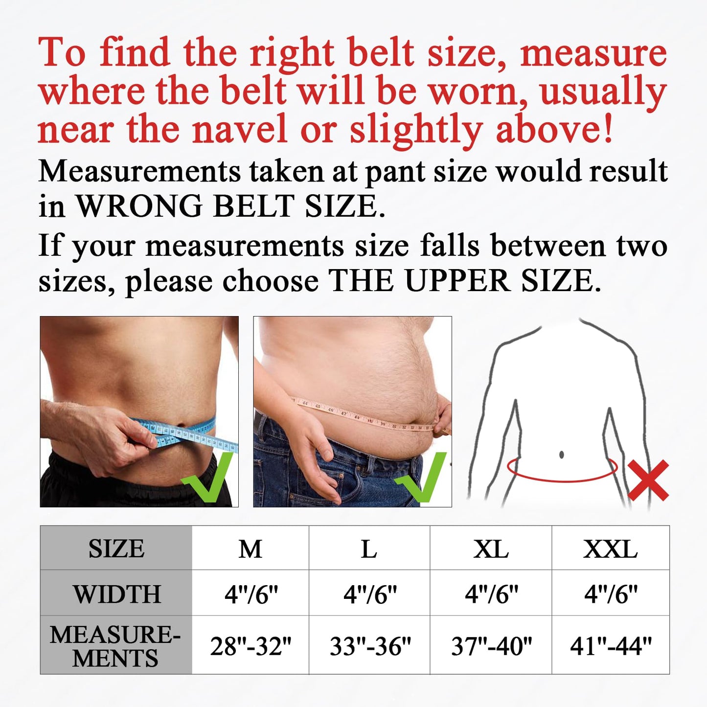 Leather Gym Fitness Belt, 4" & 6" Padded Lumbar Back Support, 10 Adjustable Holes for Weightlifting Powerlifting Bodybuilding Deadlift Squat Workout Strength Training (6-Inch, Yellow, XL (37"-40"))