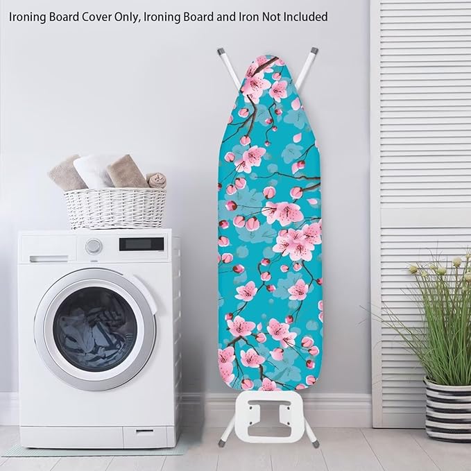 Cherry Blossom Pattern Ironing Board Cover