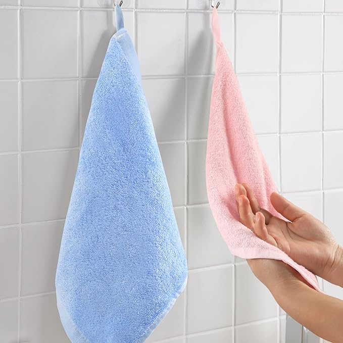 Yoofoss Luxury Washcloths Towel Set 10 Pack Baby Wash Cloth