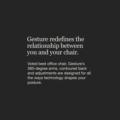 Steelcase Gesture Office Chair - Ergonomic Work Chair with Wheels for Carpet - Comfortable - Intuitive-to-Adjust for Desk - 360-Degree Arms - Wasabi Green Fabric